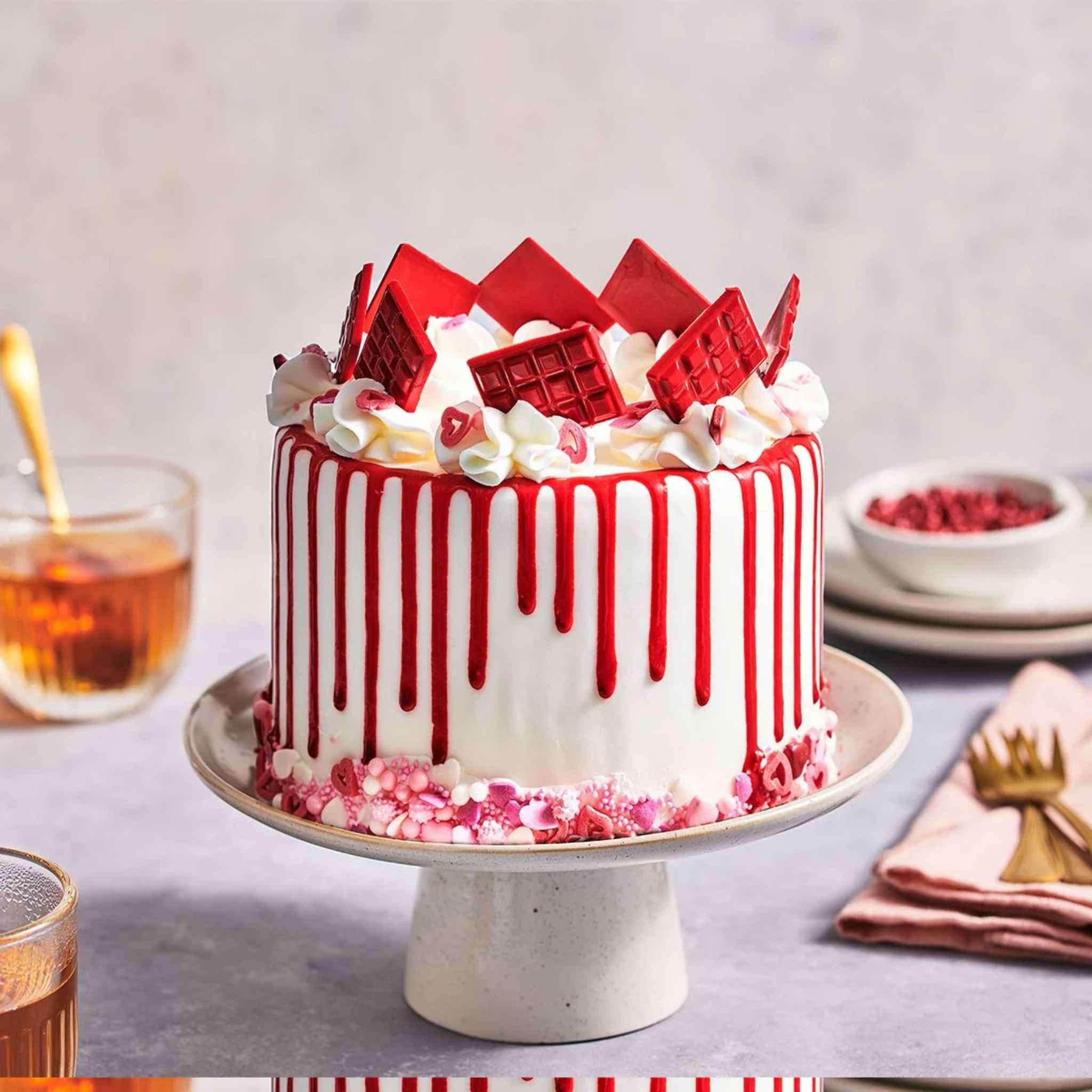 FunCakes Cake Drip -Rød- 180g