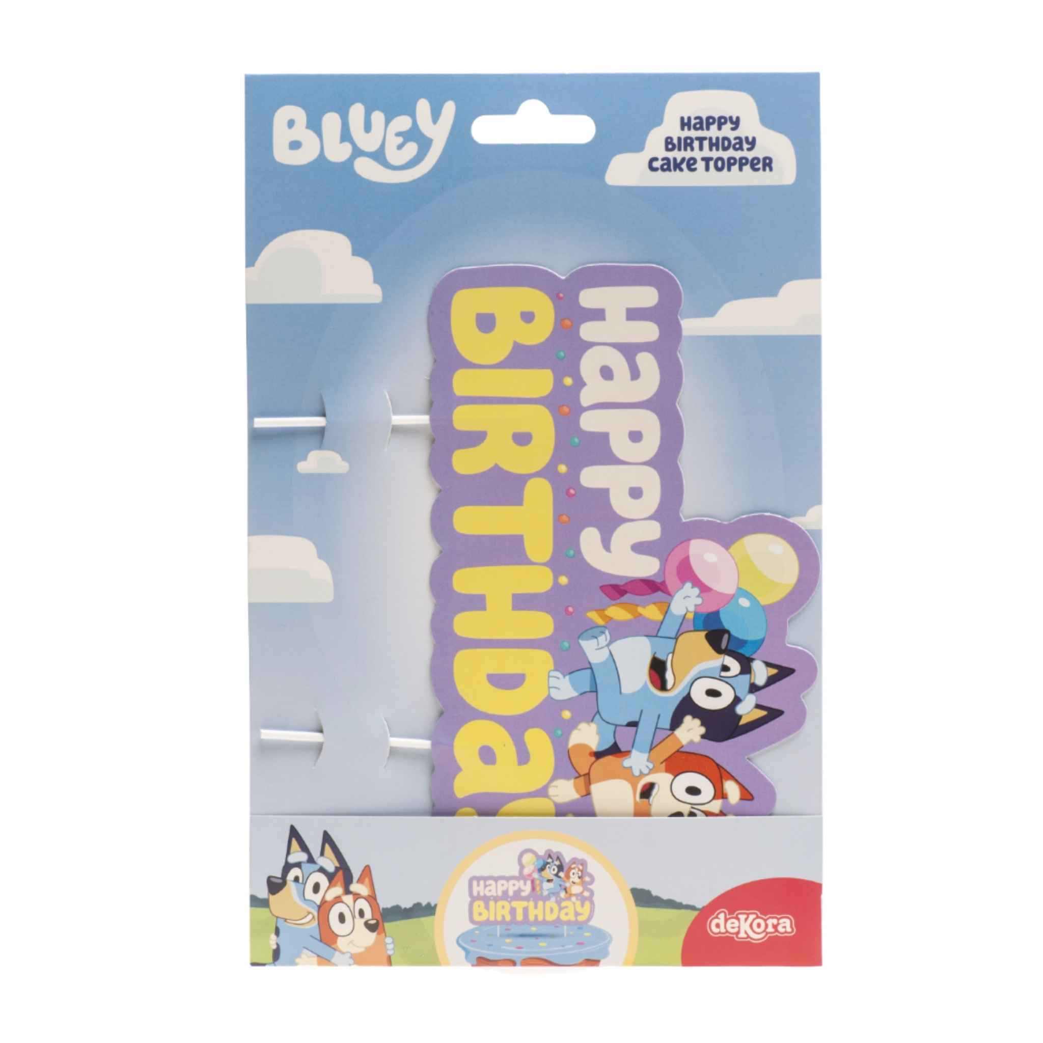 Bluey & Bingo kaketopp 16,5 cm