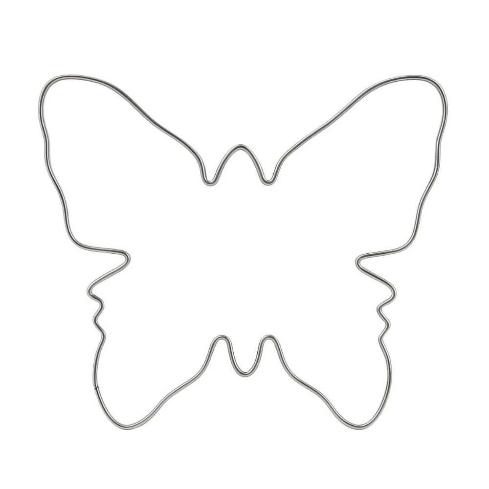 Pepperkakeform sommerfugl stor - 10 cm
