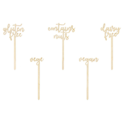 Kaketopper Allergener pk/5