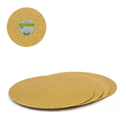 Kakebrett Rund Gull 25cm