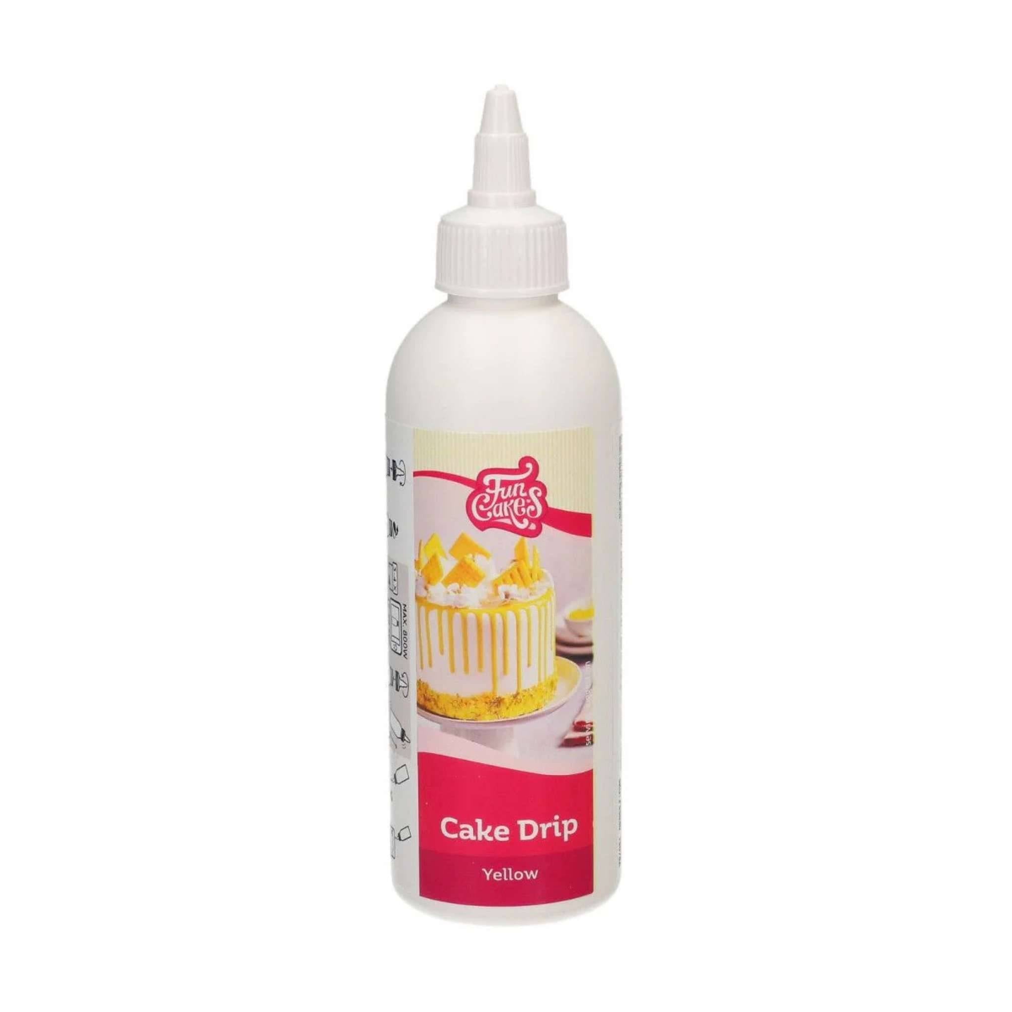 FunCakes Cake Drip -Gul- 180g