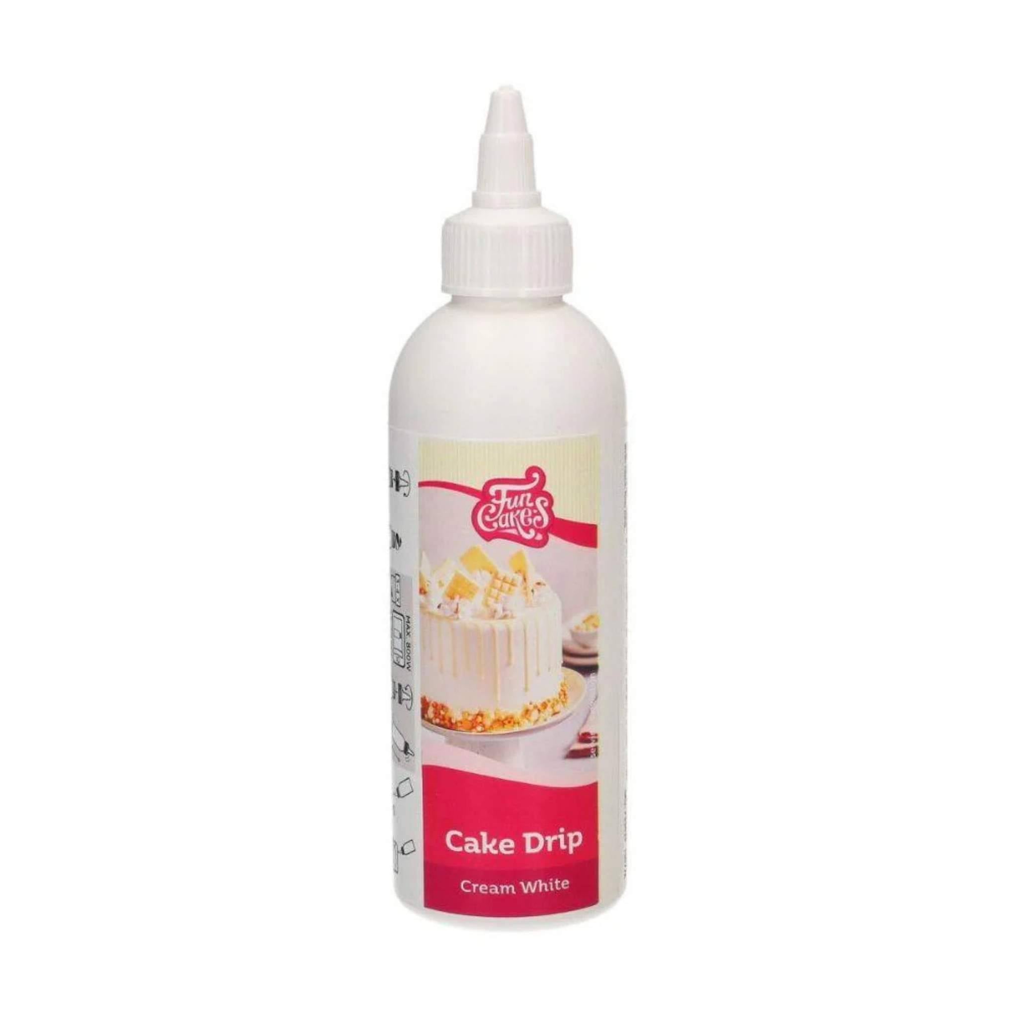 FunCakes Cake Drip -Kremhvit- 180g