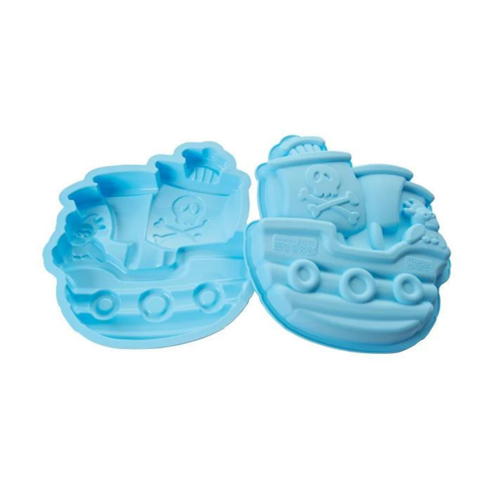 Kakeform i silikon Sjørøverskute