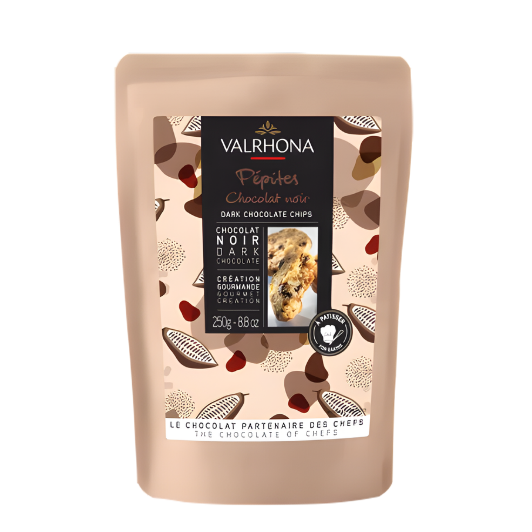 Valrhona Mørk Sjokolade 250g