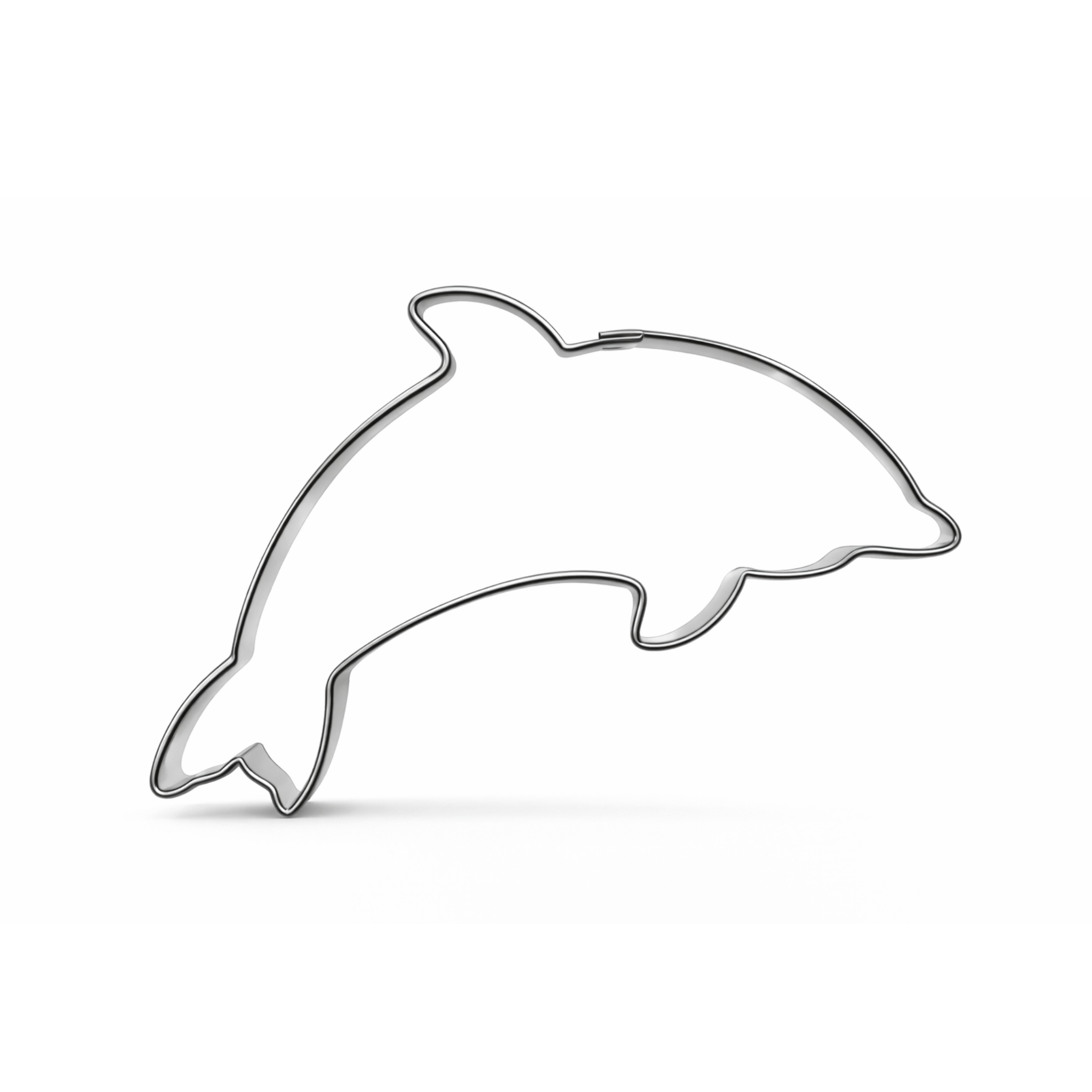 Pepperkakeform delfin - 9,5 cm