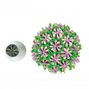 Silikomart liten sprøytetipp Blomster 07