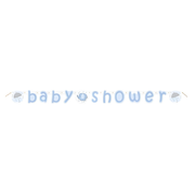 Babyshower elefant, pappbanner, 1,6m