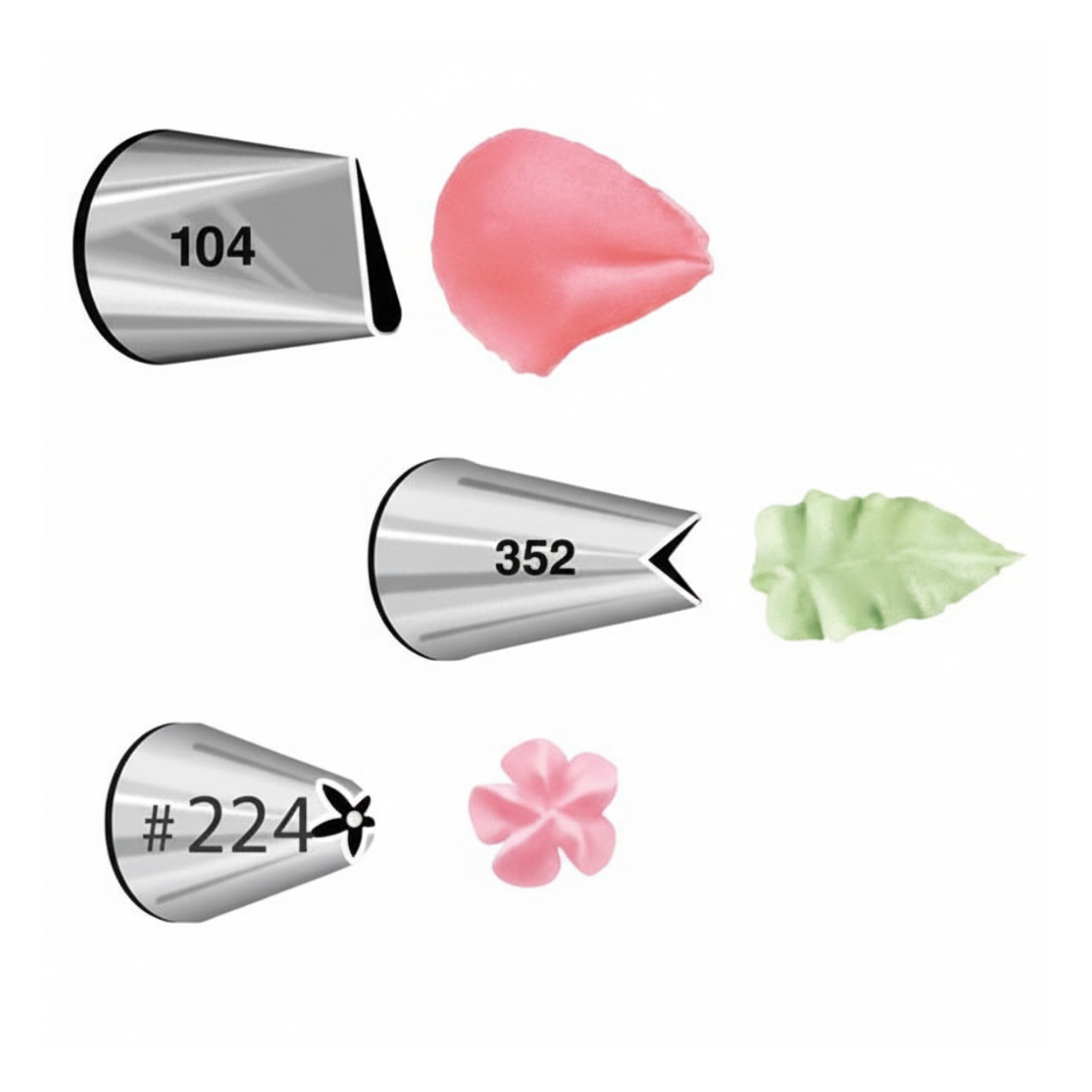 Wilton Tippsett #104, #352 og #224