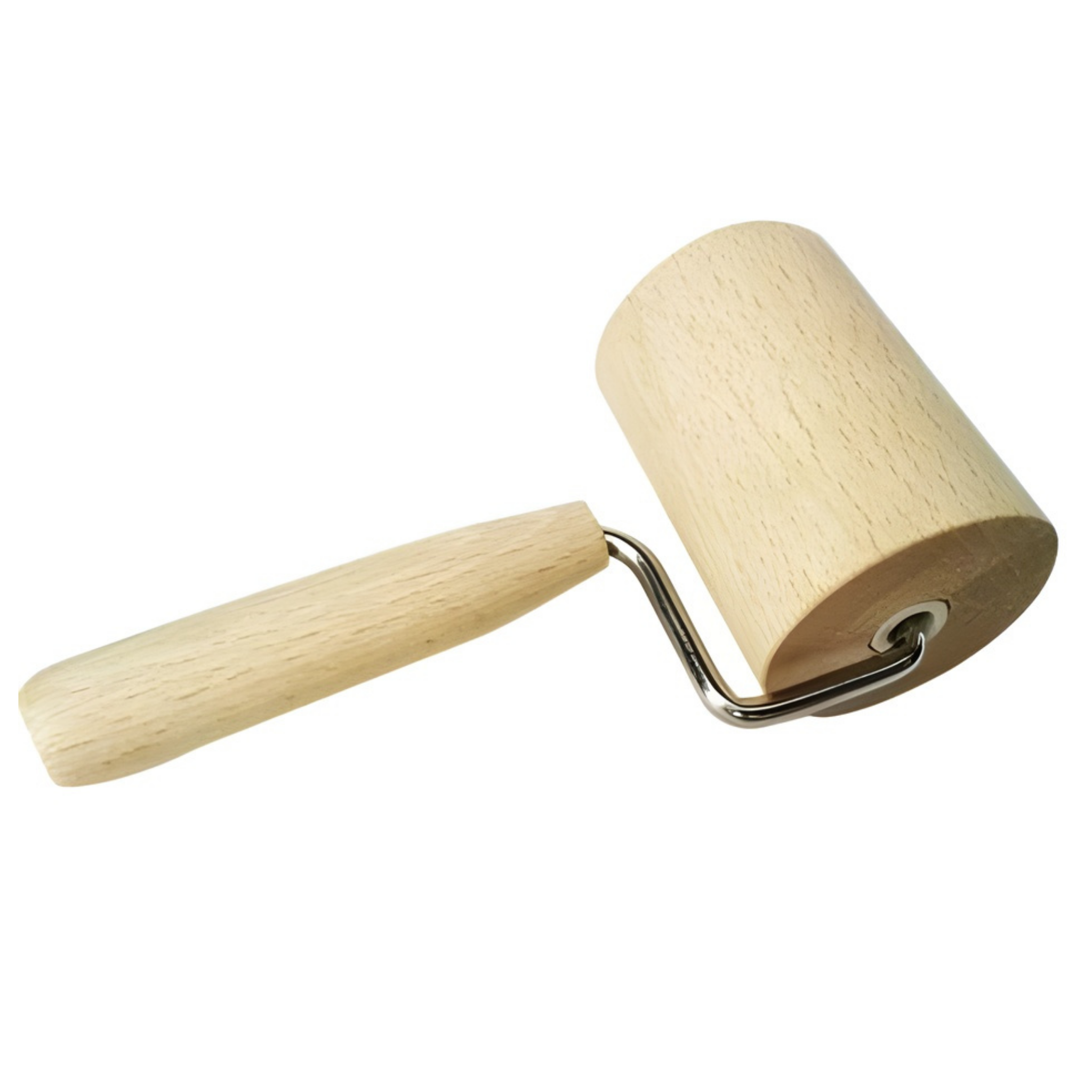 Bakerulle med håndtak, liten - glatt 7cm