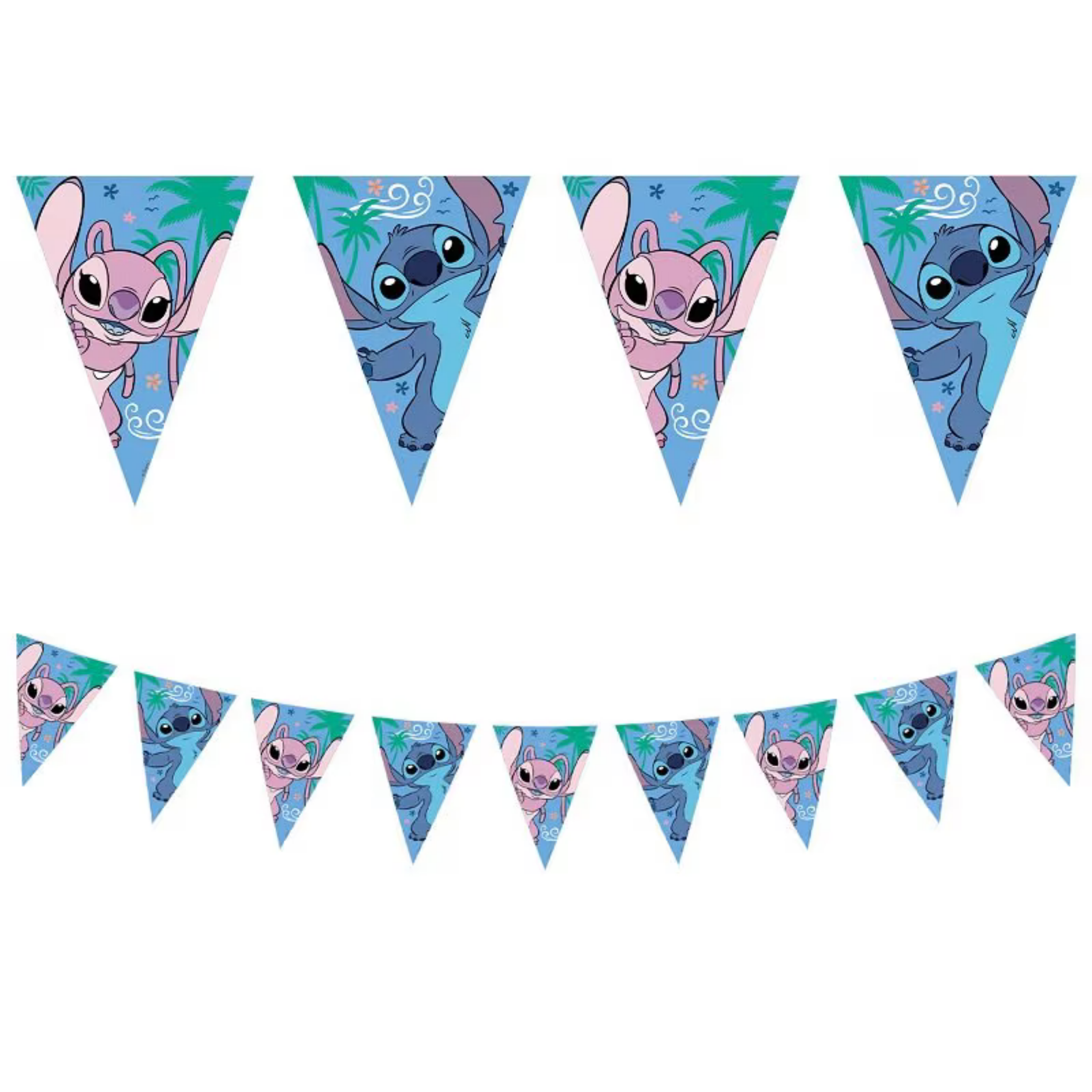 Stitch vimpelrekke, 2,3m
