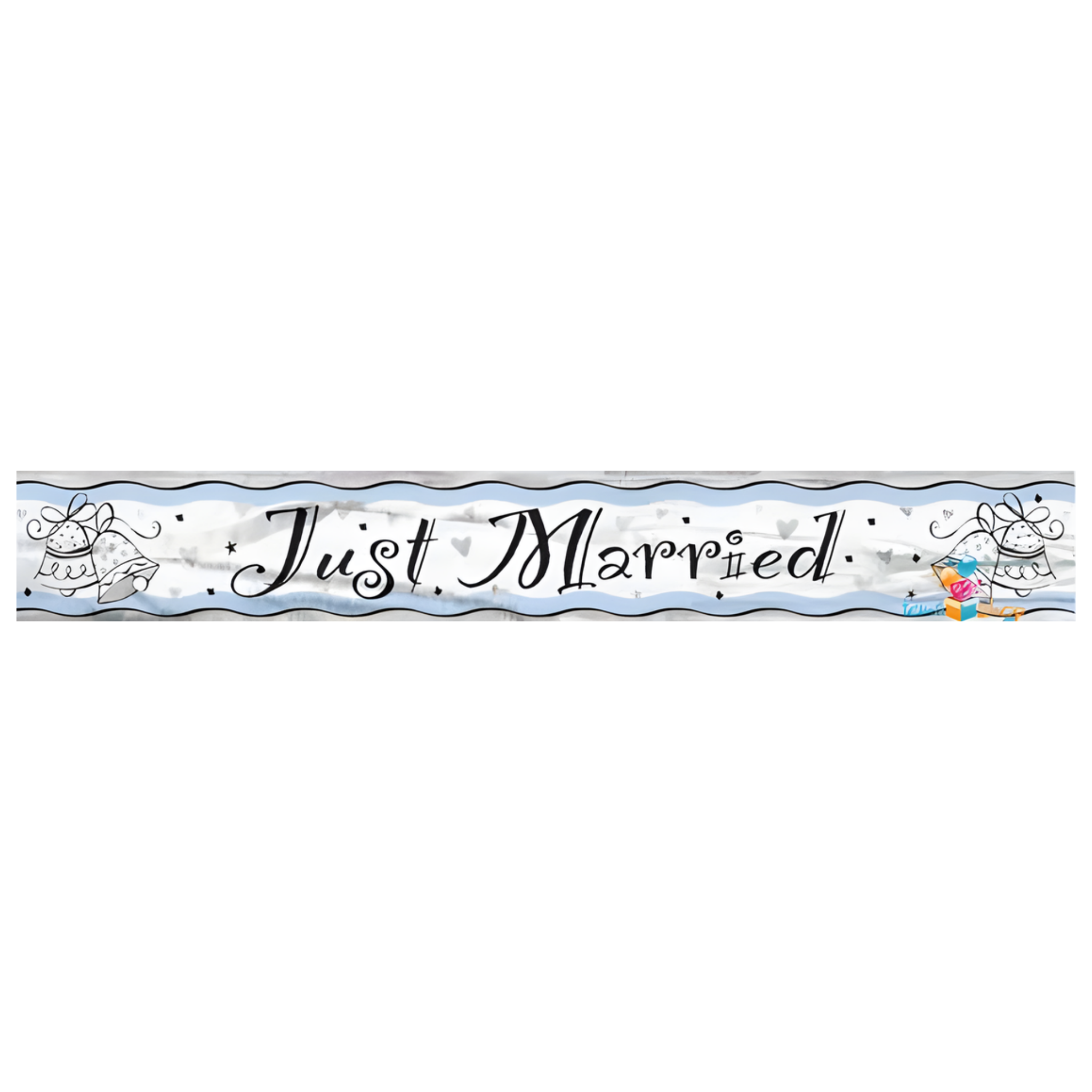 Banner - just married