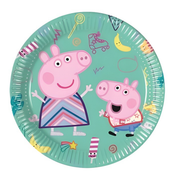 Peppa Gris papptallerken 20cm, pk/8