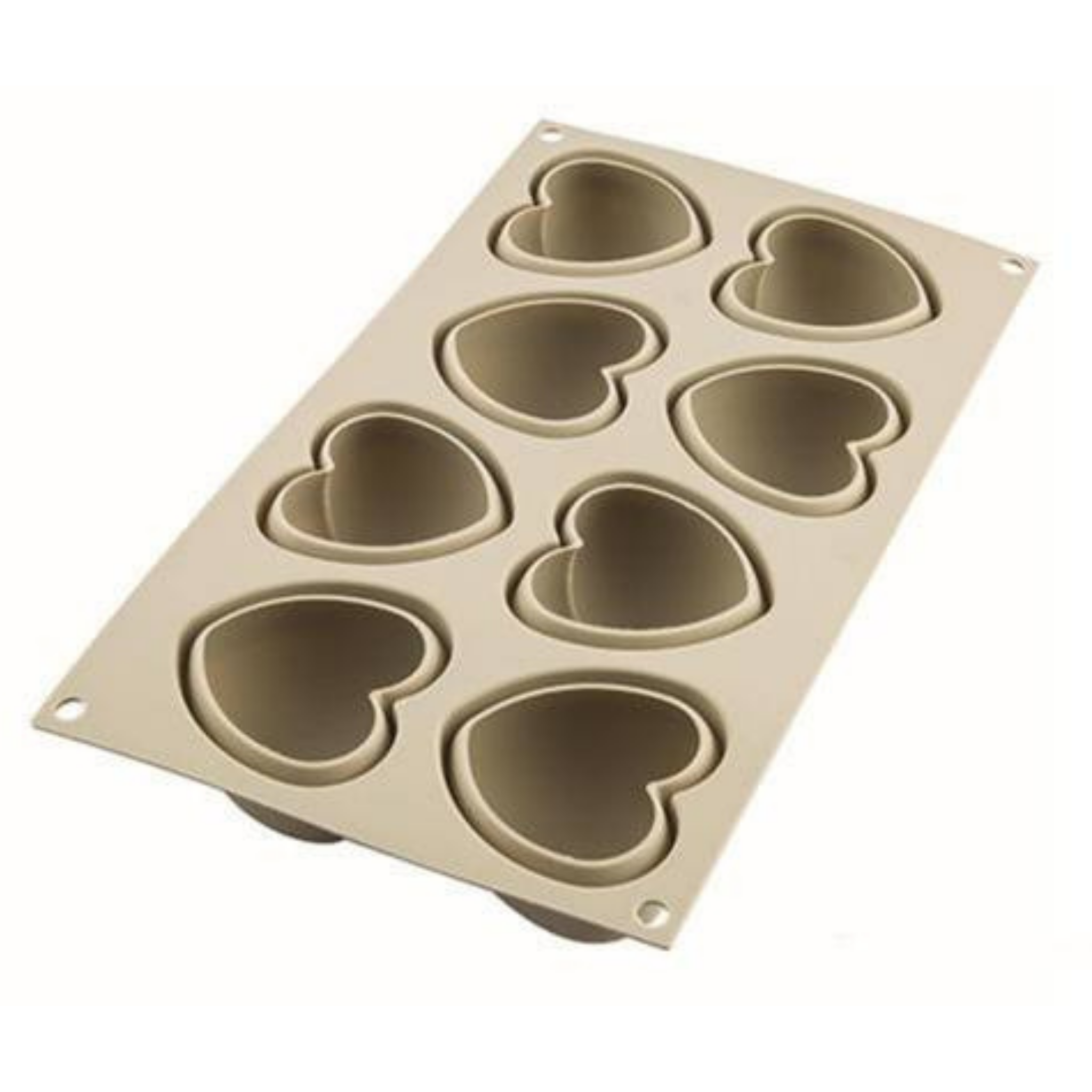 Silikomart kakeform Cuoricio - Hjerteform