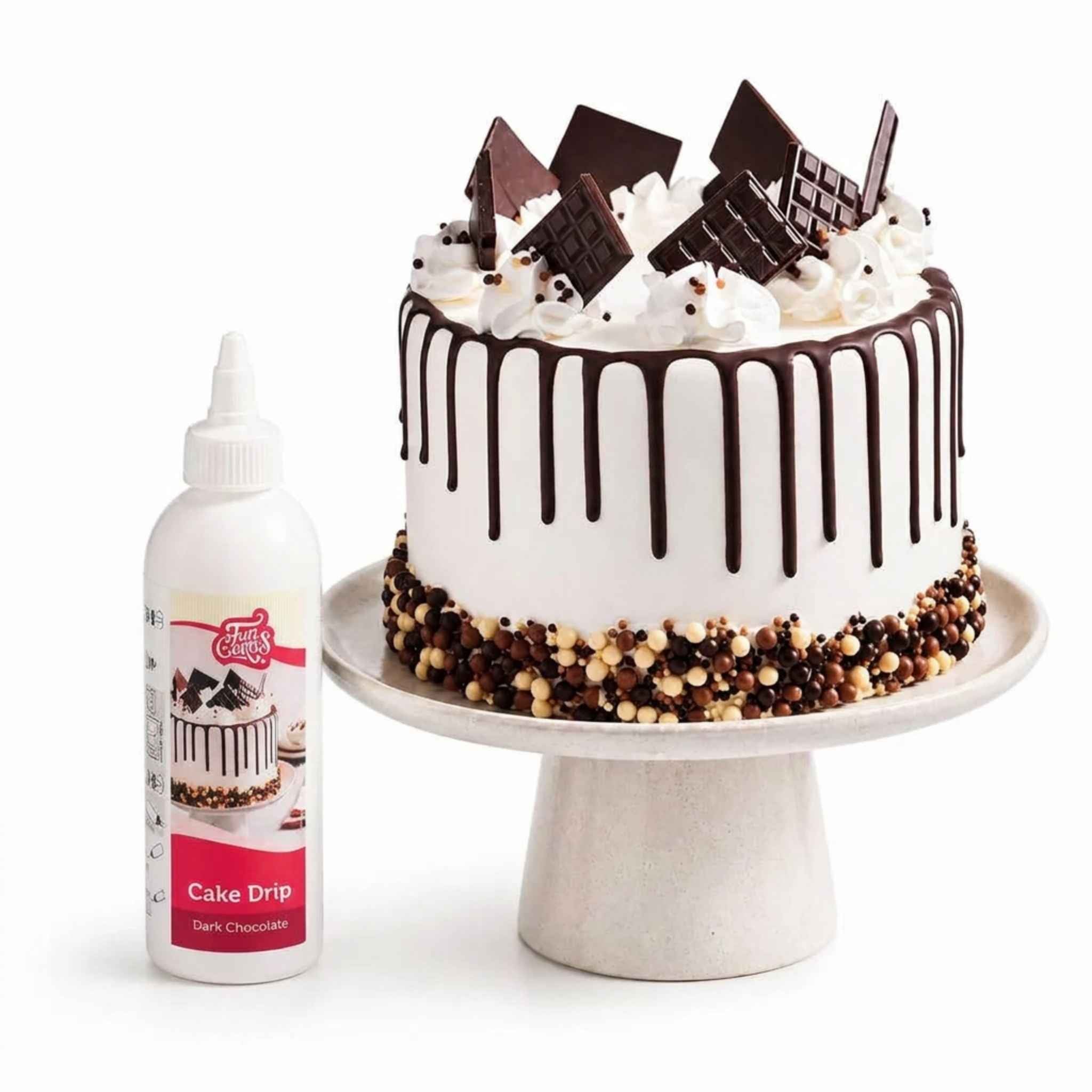 FunCakes Cake Drip -Sjokolade- 180g
