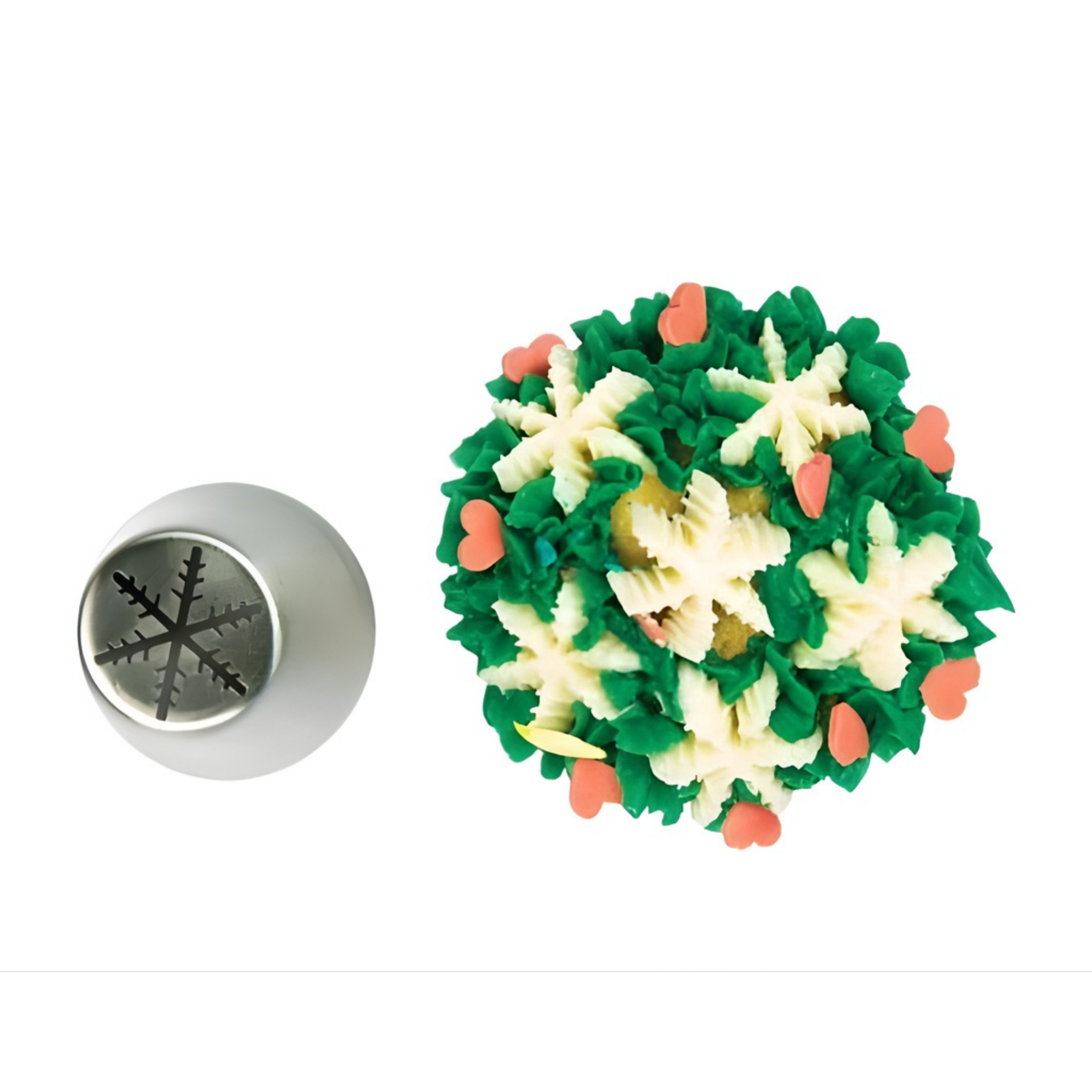 Silikomart sprøytetipp Snøfnugg 15