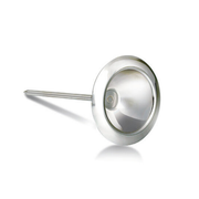 Silikomart Flower Nails 45mm, pk/3 Sett med 3 metallstøtter til å støtte opp blomsterdekorasjoner av fondant eller glasur.  Diameter: 45 mm.