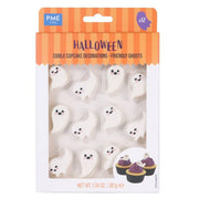 spiselig cupcakedekorasjoner halloween søte spøkelse