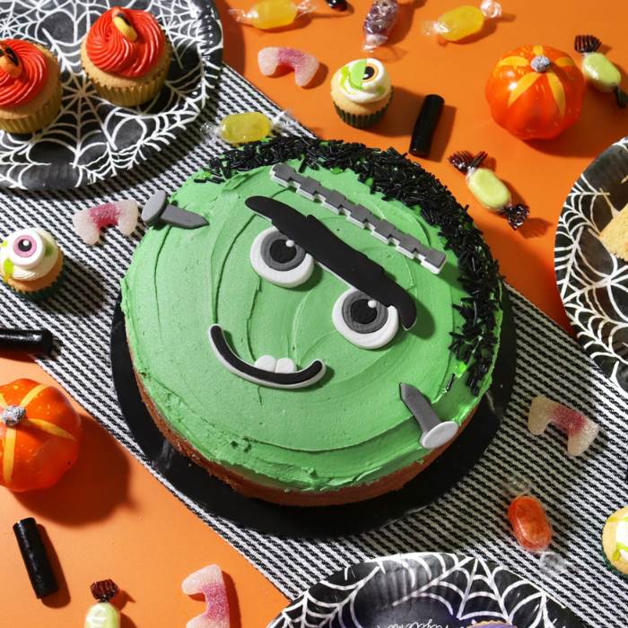 spiselig kakepynt halloween frank