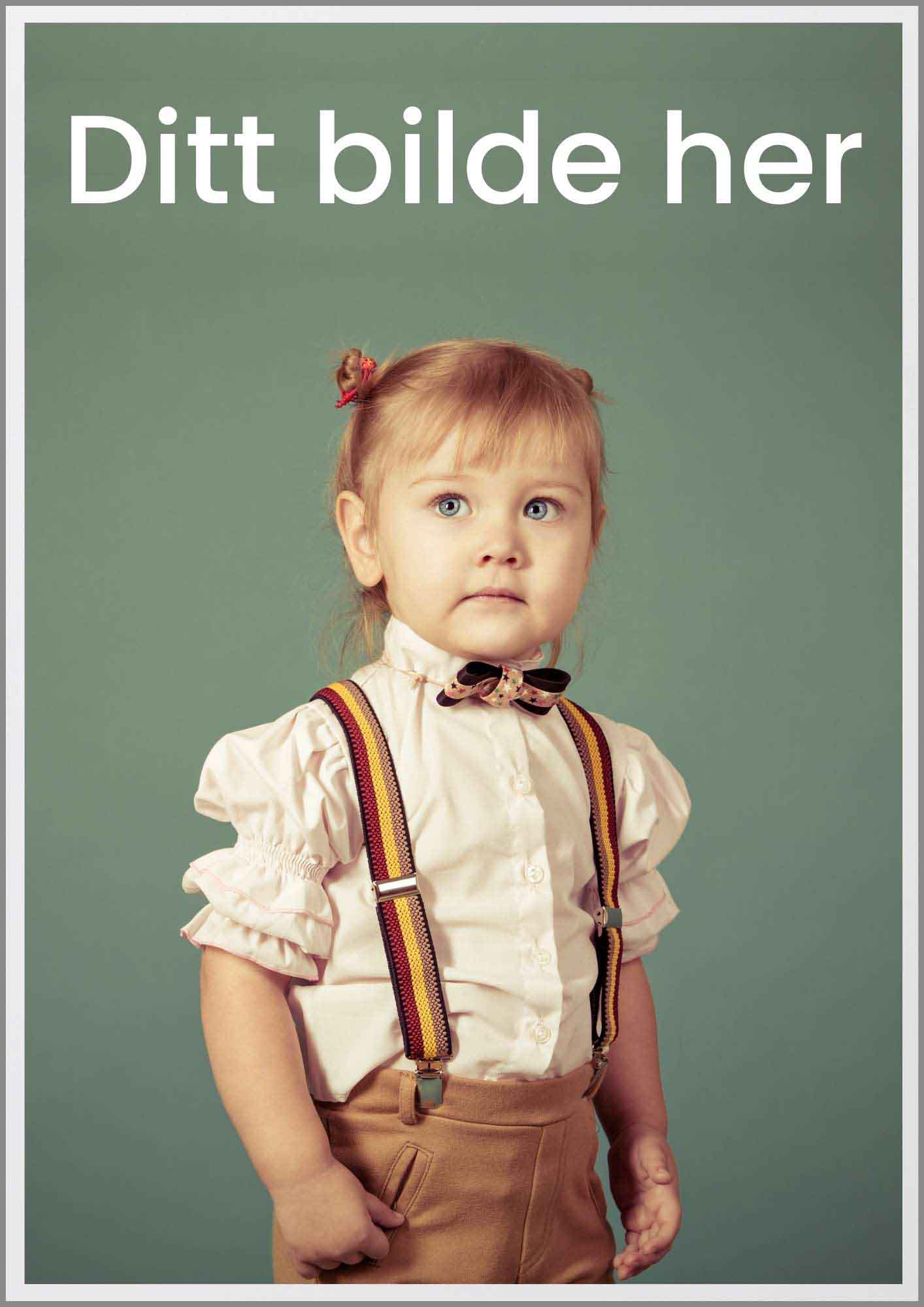 Spiselig kakebilde med eget motiv - A4