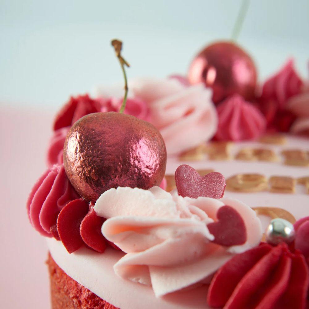 Spiselig shimmer/glitter til kake