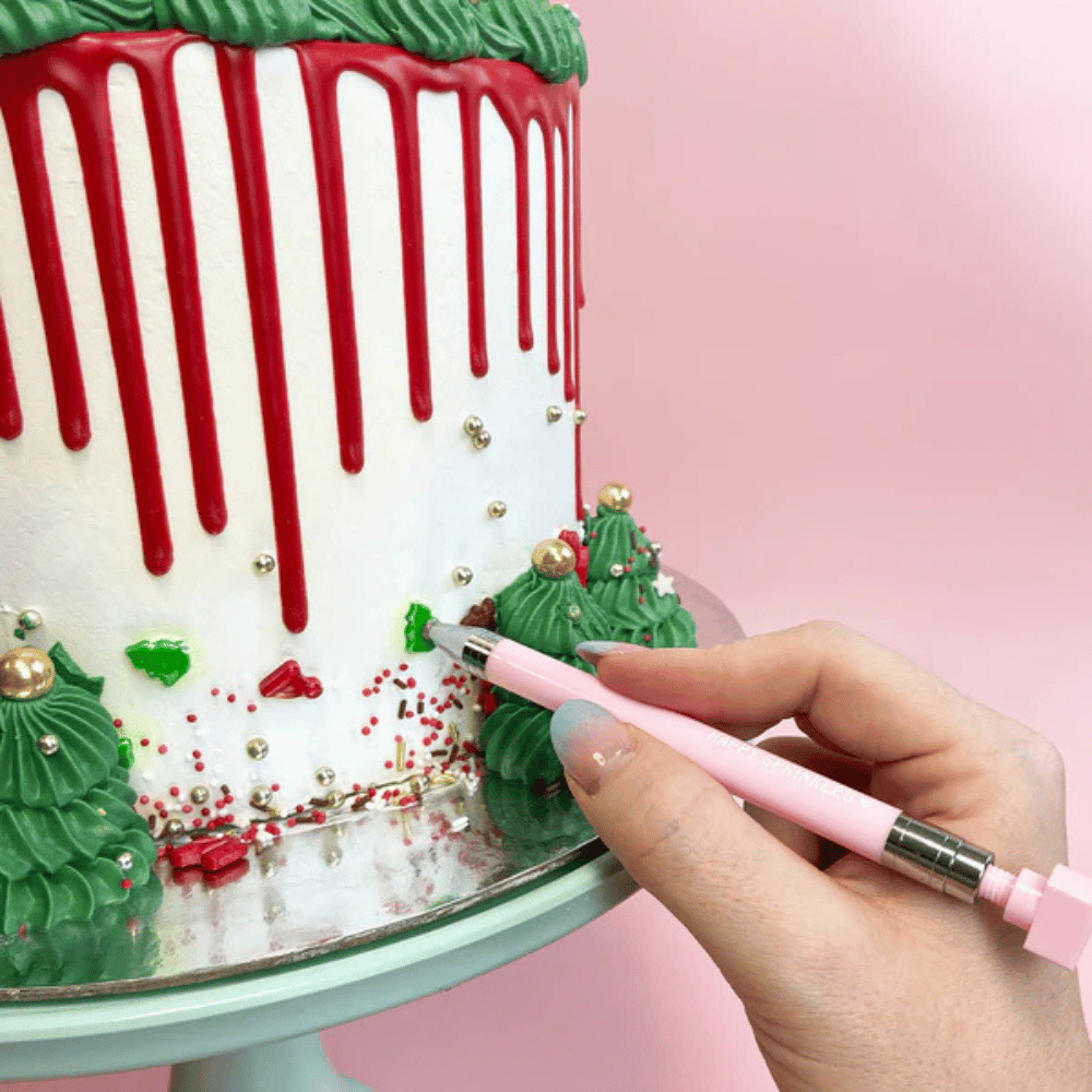 sprinkle pen til å feste kakestrø