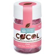 SK Cocol Sjokoladefarge -Rosa- 18g   Squires Kitchen COCOL Sjokoladefarge - Rosa 18g  
 Vil du farge hvit sjokolade eller kakaosmør i en vakker rosa farge? Squires Kitchen COCOL sjokoladefarge i rosa gir deg muligheten til å lage spektakulær sjokolade med en delikat og levende rosafarge. Denne oljebaserte sjokoladefargen er spesielt utviklet for å farge sjokolade og kakaosmør, og gir profesjonelle