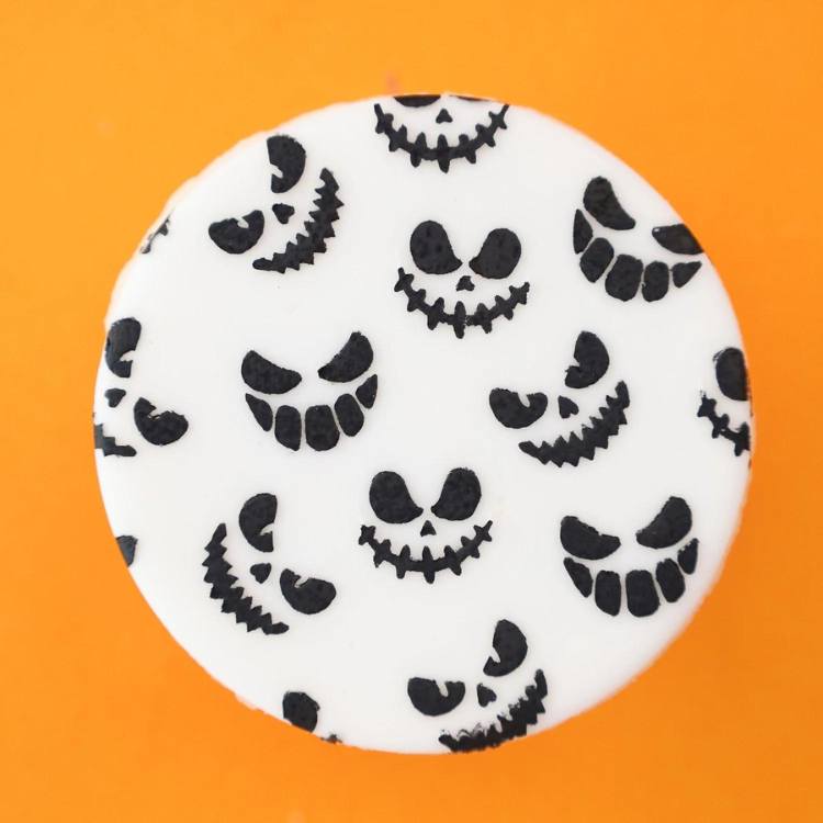 stensil jack o lanterns