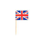 storbritannia flagg på pinne