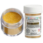 sugarflair edible lustre pastel gold