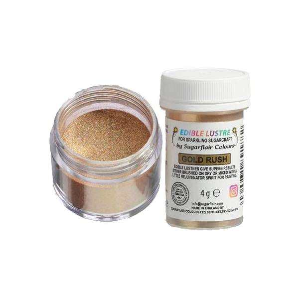 sugarflair gold rush spiselig glitter