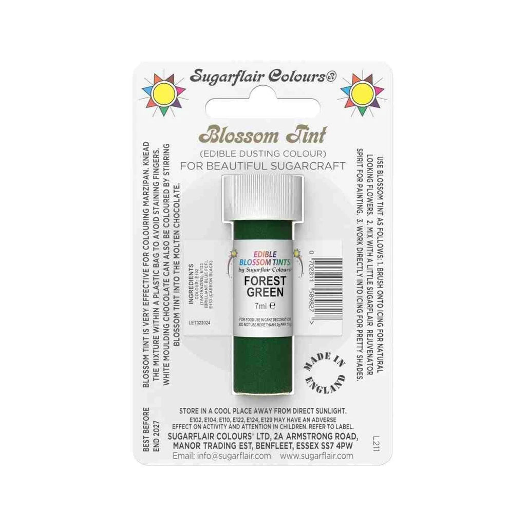 Sugarflair pulverfarge Forest Green, 7ml