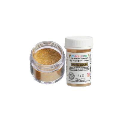 sugarflair spiselig glitter pure gold