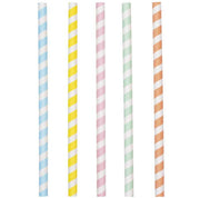 sugerør striper pastell