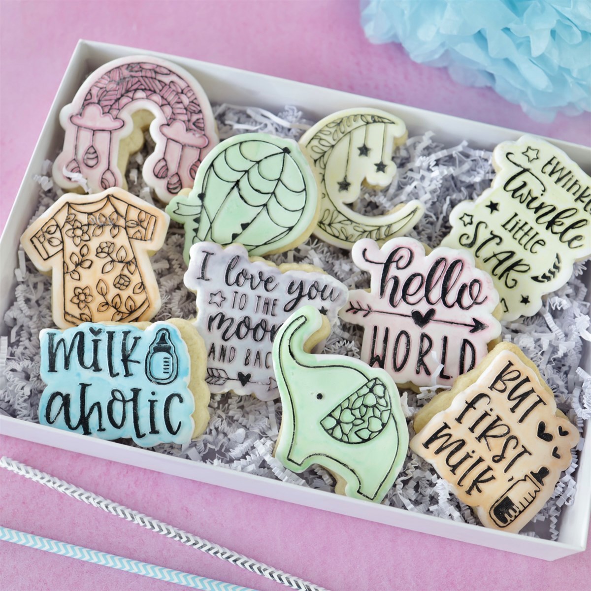 Sweet Stamp OUTboss - Stamp n Cut -hello WORLD-