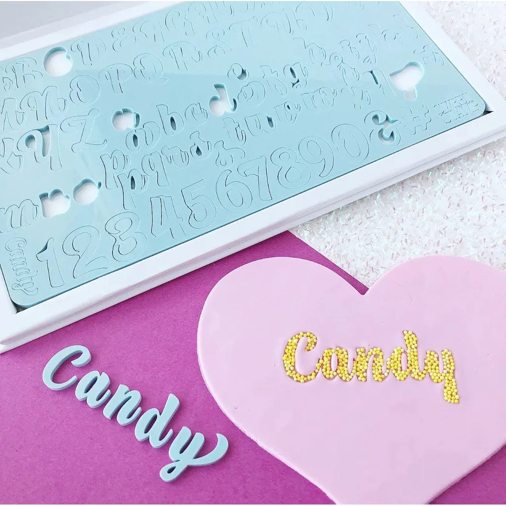 Sweet Stamp -Candy Set- Bokstaver og tall