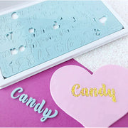 Sweet Stamp -Candy Set- Bokstaver og tall