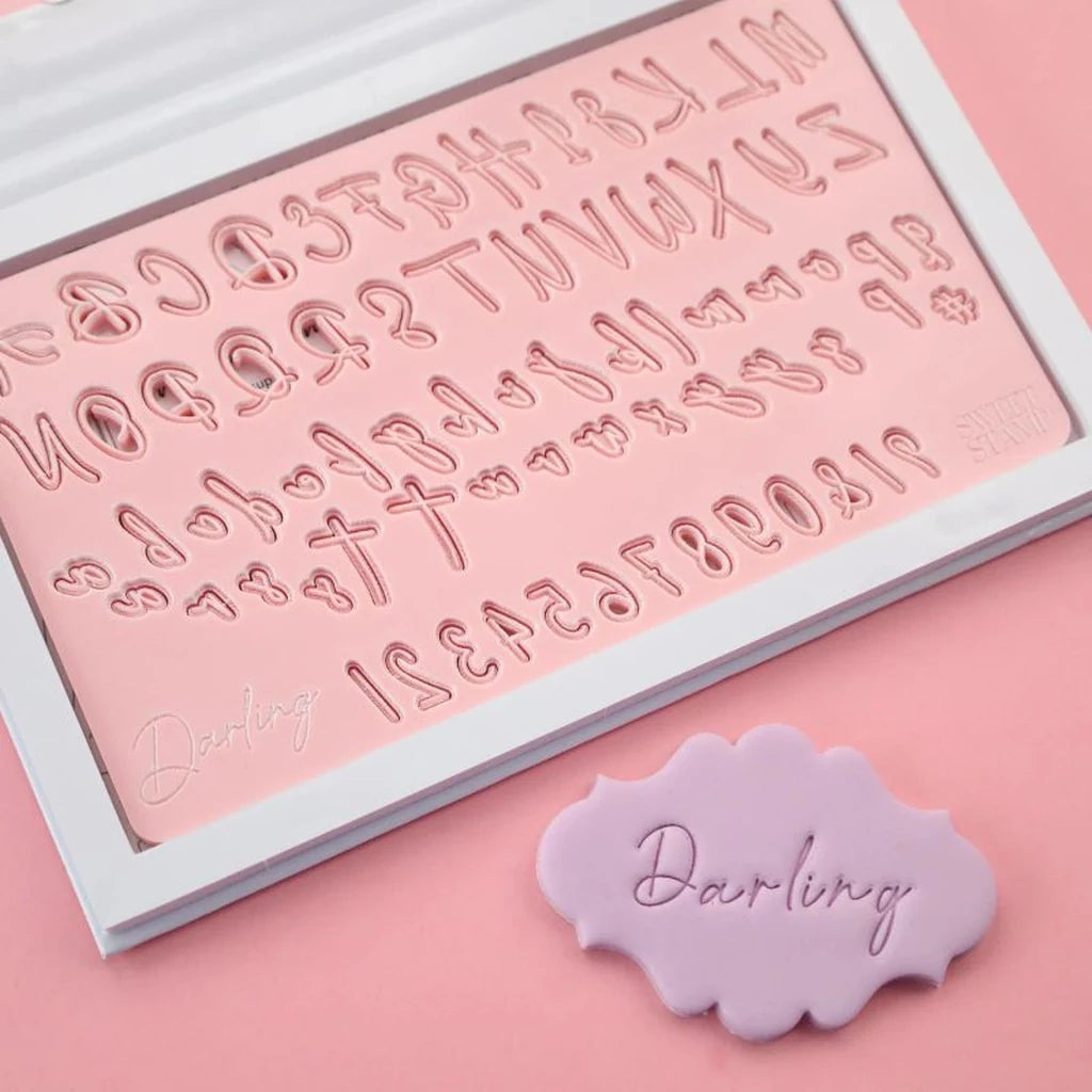 Produktbilde av Sweet Stamp Darling – bokstaver og tall