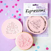 Sweet Stamp Outboss embosser Eid Mubarak