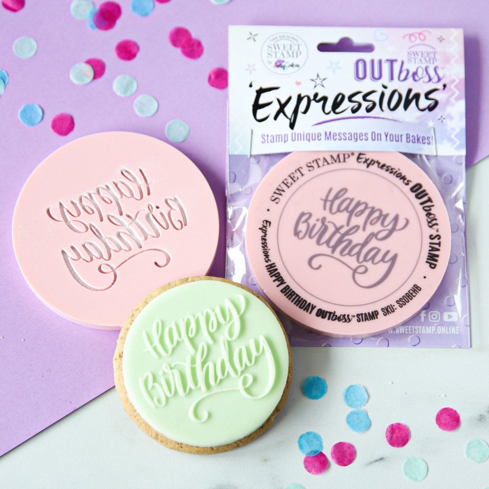 Sweet Stamp stempel happy birthday