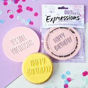 Cupcake embosser bursdag