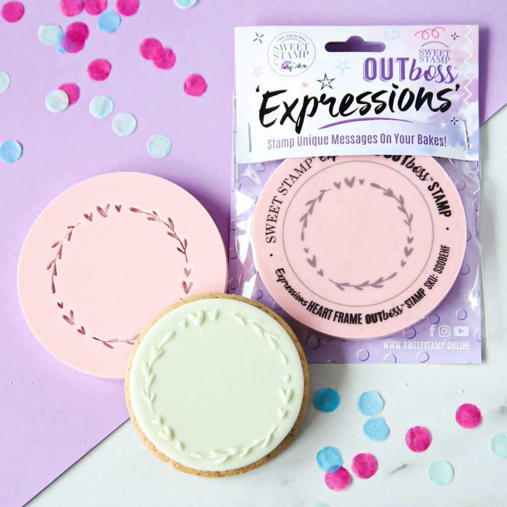 Sweet Stamp Embosser Hjerteramme