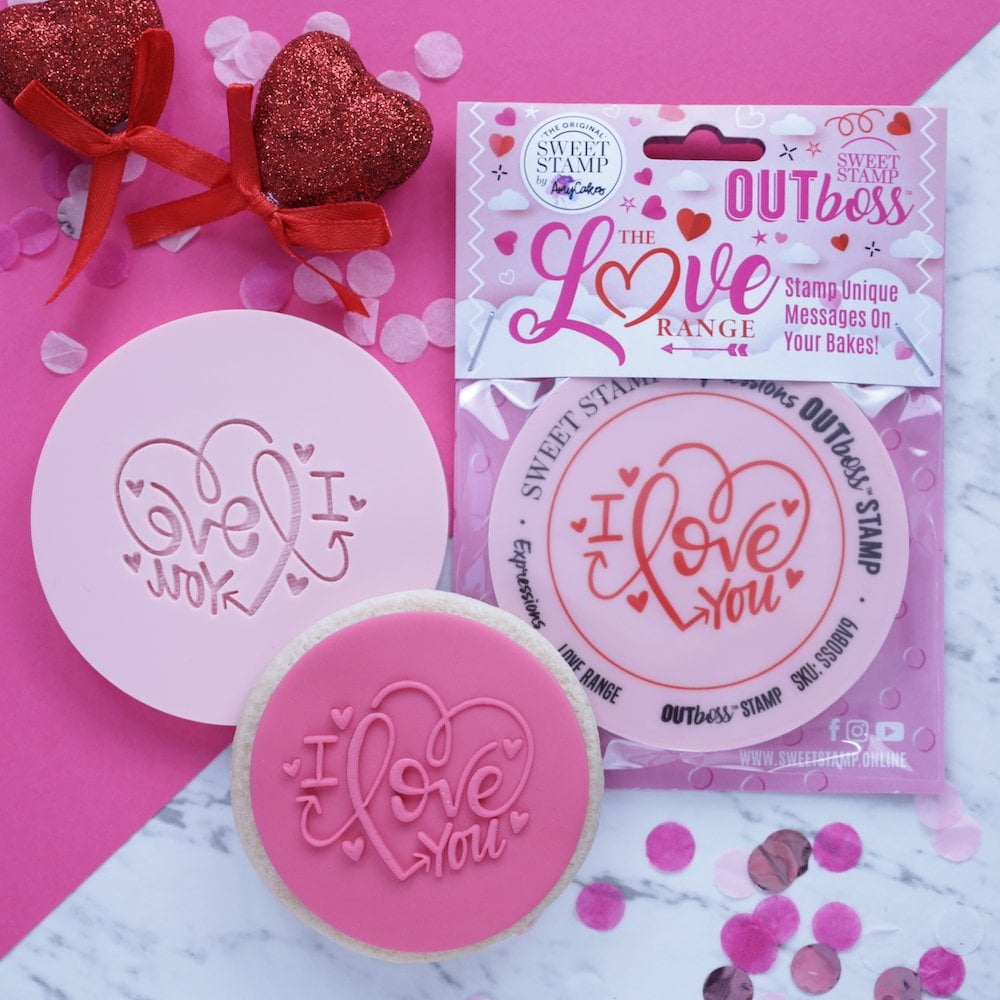 Sweet Stamp embosser I love you