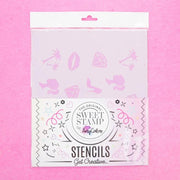 sweet stamp kakestensil barbie