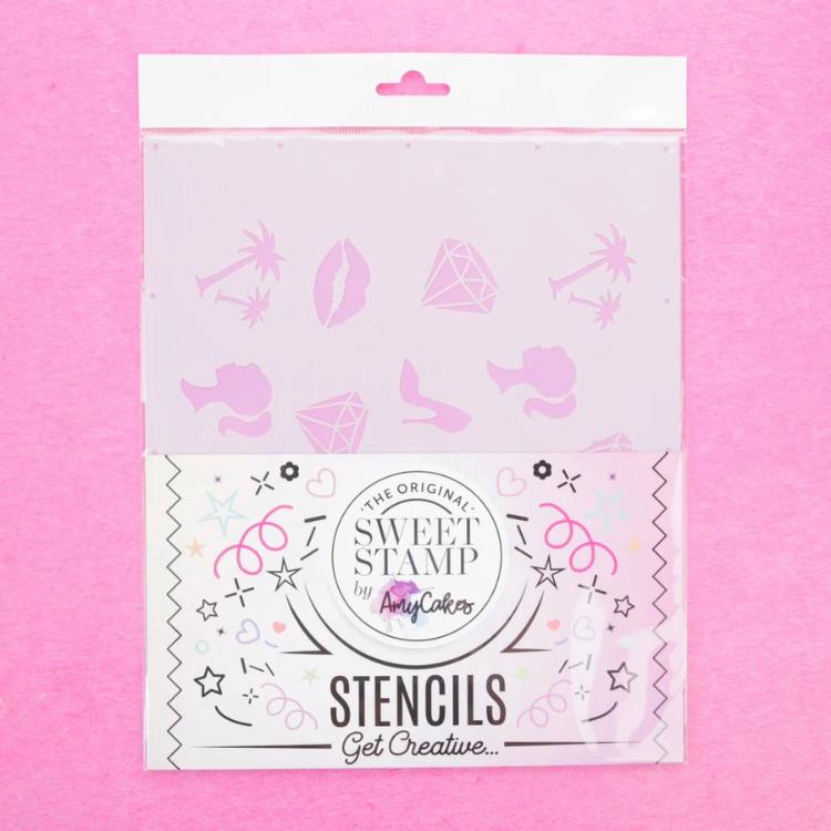 sweet stamp kakestensil barbie