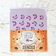 sweet stamp kakestensil spooky faces