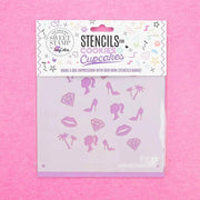 Sweet Stamp Mini Stensil -Barbie- – produktbilde