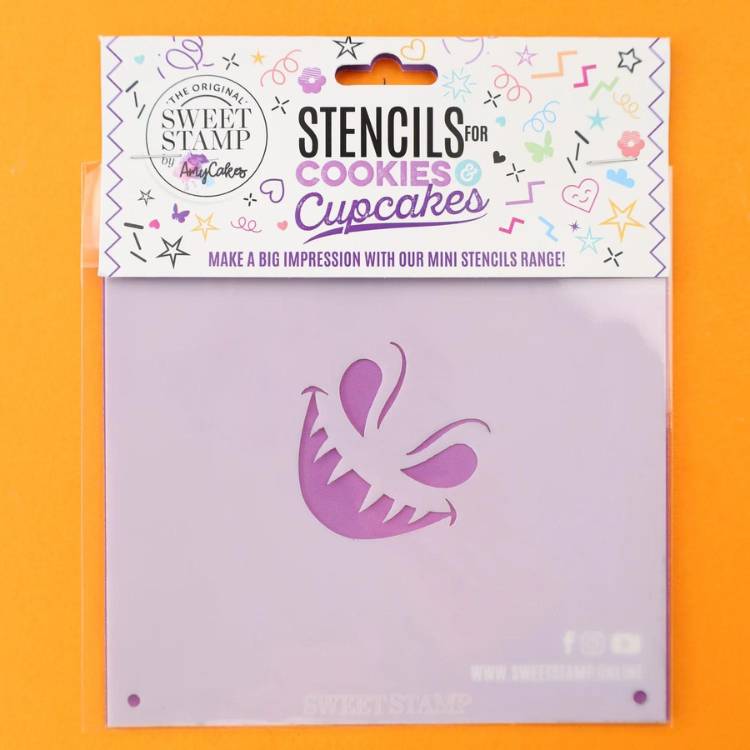 Sweet Stamp Mini Stensil -Spooky Jack-