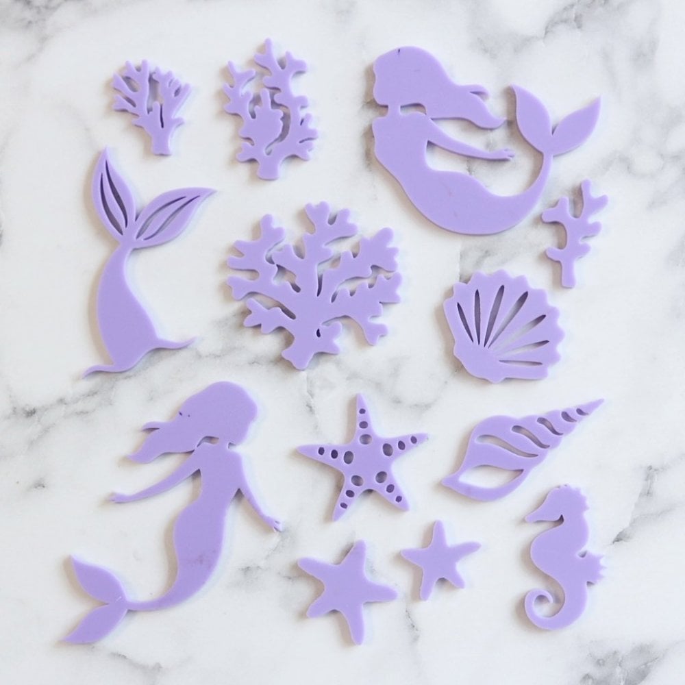 Sweet stamp Havfrue embosser