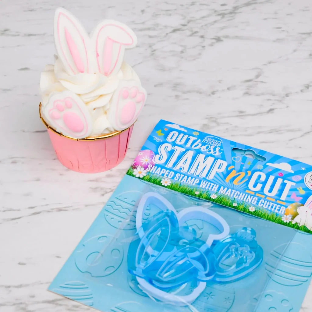 Sweet Stamp OUTboss - Stamp n Cut -Kanin cupcakes- – produktvisning 2 av 3